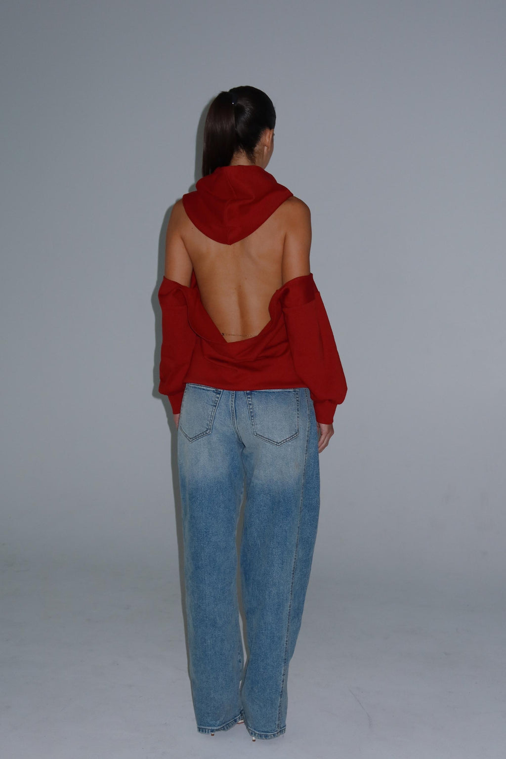 The Open-Back Hoodie
