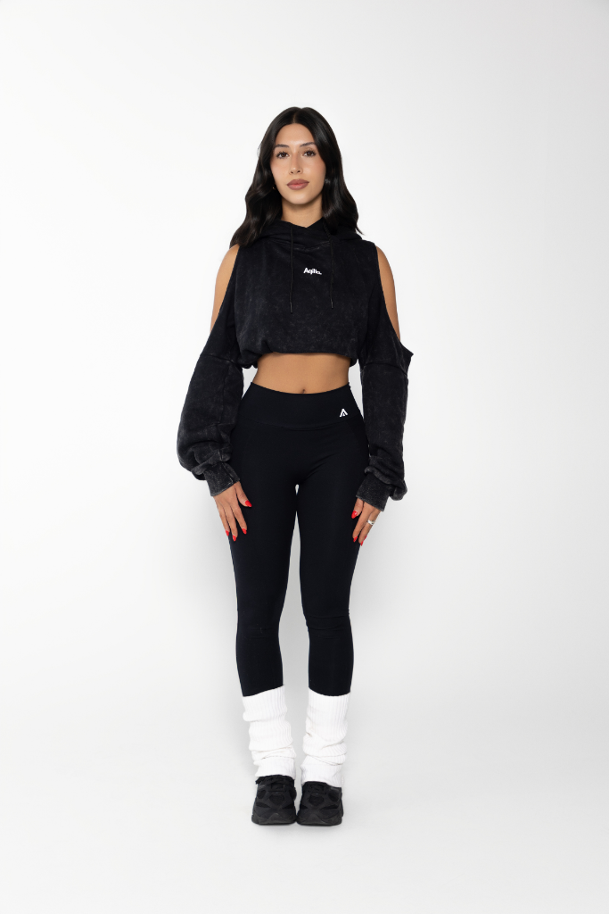 Fade Crop Hoodie