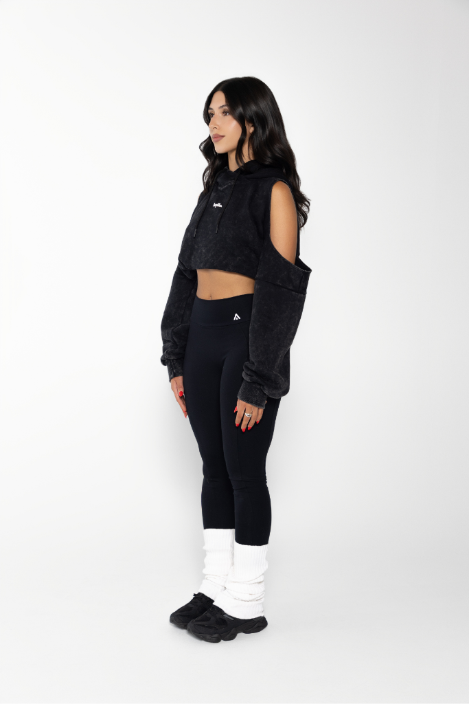 Fade Crop Hoodie