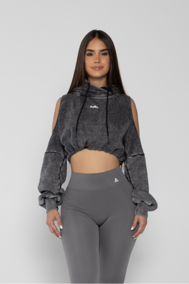 Fade Crop Hoodie