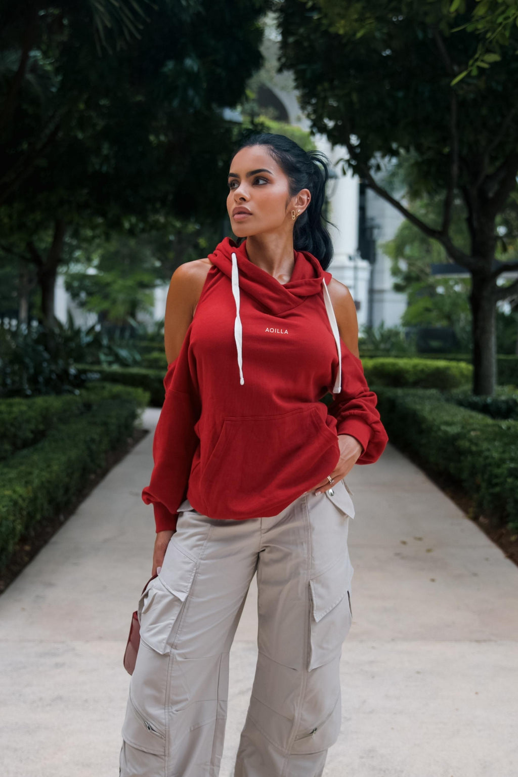 The Open-Back Hoodie