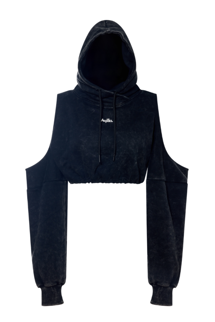 Fade Crop Hoodie