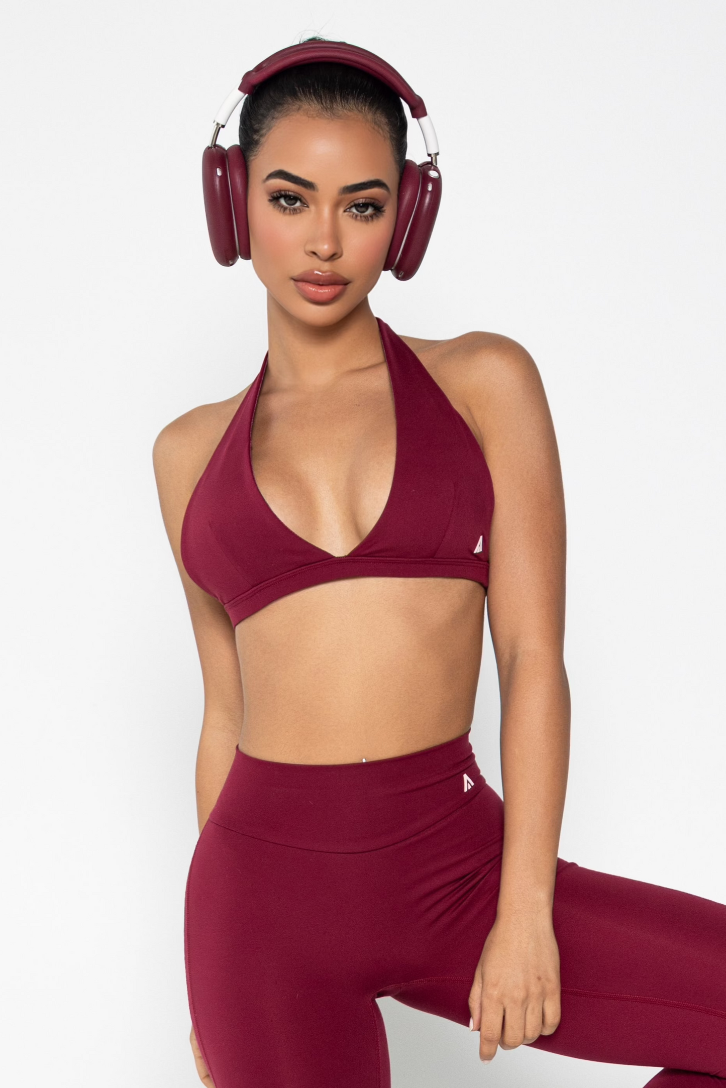 V Halter Bra