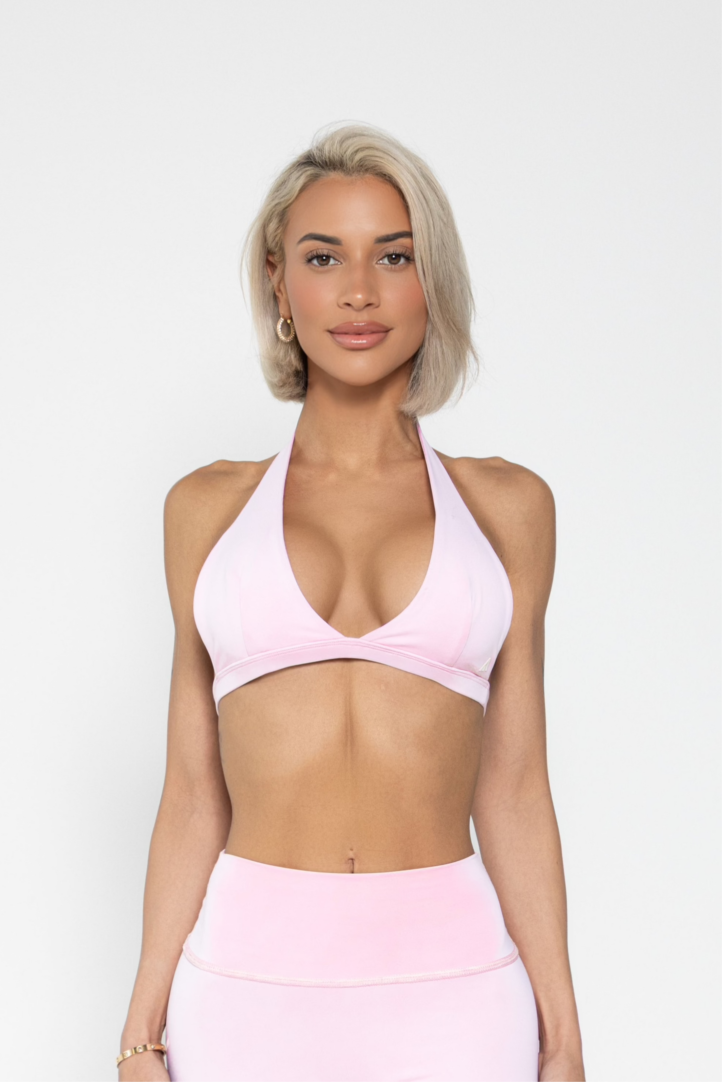 V Halter Bra