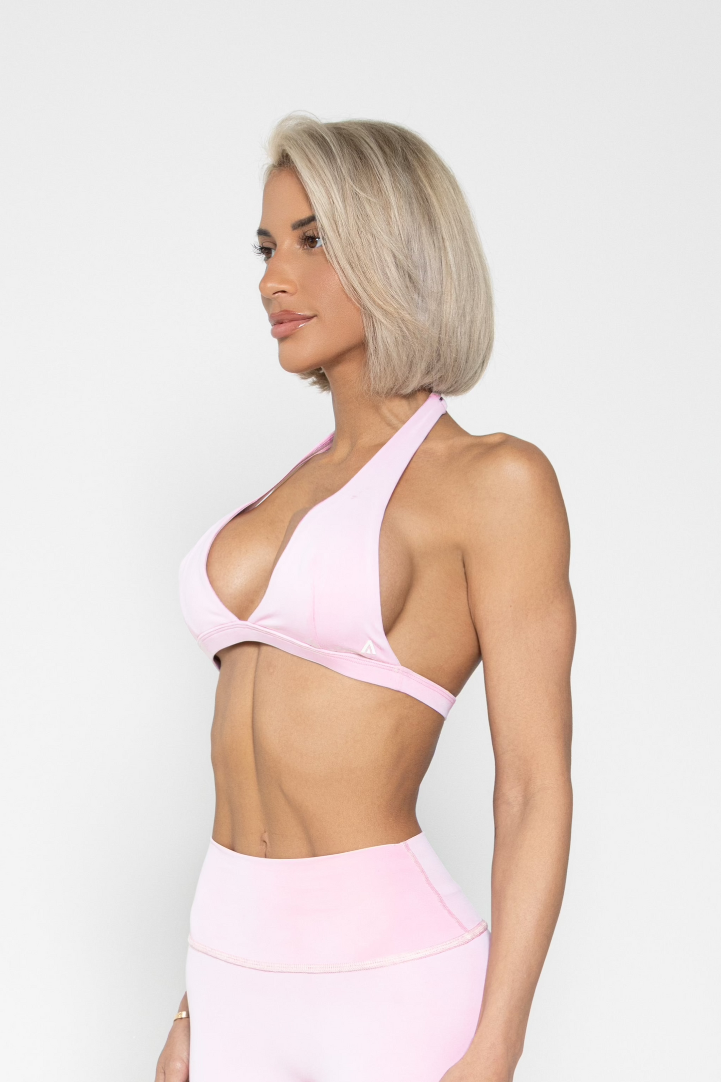 V Halter Bra